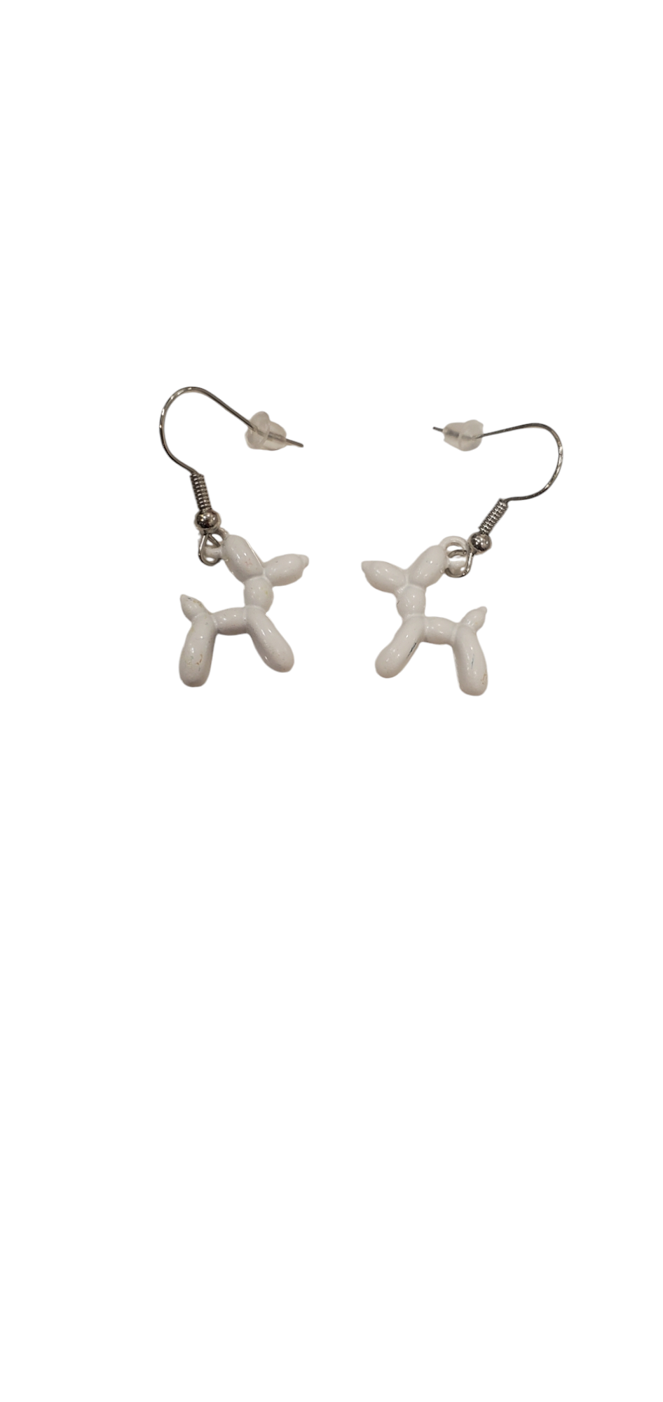 Balloon Dog Dangle Earrings